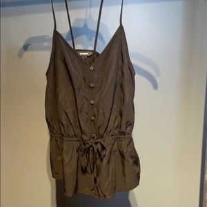 Express Black spaghetti top